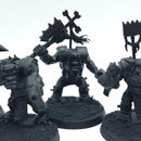 Warhammer 40k: Orks Nobz - Part Painted (AD038)