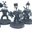 Warhammer 40k: Orks Nobz - Part Painted (AD038)