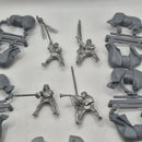 Warhammer the Old World Bretonnian Knights Erant x4 - Metal AE142
