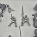 Warhammer the Old World Bretonnian Knights Erant x4 - Metal AE142