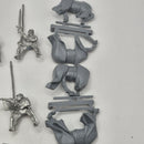 Warhammer the Old World Bretonnian Knights Erant x4 - Metal AE142
