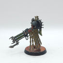 Warhammer 40k: Necron Royal Warden and Overlord - Painted (AF126)