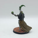 Warhammer 40k: Necron Royal Warden and Overlord - Painted (AF126)