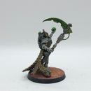 Warhammer 40k: Necron Royal Warden and Overlord - Painted (AF126)
