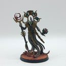 Warhammer 40k: Necron Cryptek Chronomancer - Painted (BJ245)