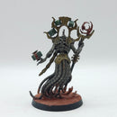 Warhammer 40k: Necron Cryptek Chronomancer - Painted (BJ245)