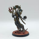 Warhammer 40k: Necron Cryptek Chronomancer - Painted (BJ245)