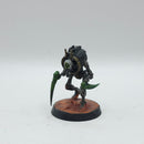 Warhammer 40k: Necron Cryptek Plasmancer and Cryptothralls - Painted (AE009)