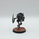 Warhammer 40k: Necron Cryptek Plasmancer and Cryptothralls - Painted (AE009)