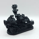 Warhammer 40k: Orks Forge World Ork Warboss on Warbike (BA108)