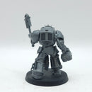 Warhammer 40k: Space Marines Chaplain in Terminator Armour (AJ095)