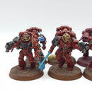 Warhammer 40k: Space Marines Blood Angels Tactical Squad - Painted (BH147)