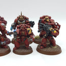 Warhammer 40k: Space Marines Blood Angels Tactical Squad - Painted (BH147)