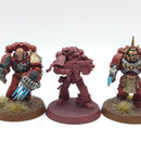 Warhammer 40k: Space Marines Blood Angels Tactical Squad - Painted (BH147)