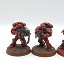 Warhammer 40k: Space Marines Blood Angels Tactical Squad - Painted (AF097)