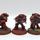 Warhammer 40k: Space Marines Blood Angels Tactical Squad - Painted (AF097)