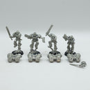 Warhammer 40k: Space Marines x4 Metal Vanguard Veterans (AT189)