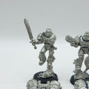 Warhammer 40k: Space Marines x4 Metal Vanguard Veterans (AT189)