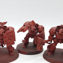 Warhammer 40k: Space Marines Blood Angels Terminator Squad - Part Painted (AH210)