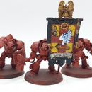 Warhammer 40k: Space Marines Blood Angels Terminator Squad - Part Painted (AH210)