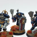 Warhammer 40k: Space Marines Deathwatch Veterans - Painted (AD018)