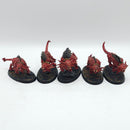 Warhammer Age of Sigmar: Blades of Khorne Flesh Hounds - Painted (AJ230)