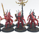 Warhammer Age of Sigmar: Blades of Khorne Bloodletters - Painted (AE142)