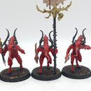 Warhammer Age of Sigmar: Blades of Khorne Bloodletters - Painted (AE142)