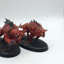 Warhammer Age of Sigmar: Blades of Khorne Flesh Hounds - Painted (AA188)