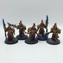 Warhammer 40k: Adeptus Custodes Custodian Wardens - Painted (AJ203)