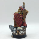 Warhammer 40k: Adeptus Custodes Trajann Valoris - Well Painted (AA193)