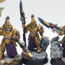 Warhammer 40k: Adeptus Custodes Custodian Wardens - Part Painted (AQ062)