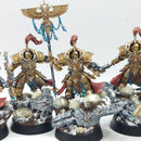 Warhammer 40k: Adeptus Custodes Allarus Custodians Terminators - Well Painted (BJ222)
