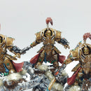 Warhammer 40k: Adeptus Custodes Allarus Custodians Terminators - Well Painted (BJ222)