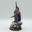 Warhammer 40k: Adeptus Custodes Shield Captain - Well Painted (BJ009)