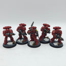 Warhammer 40k: Space Marines Blood Angels Intercessors - Painted (AD228)