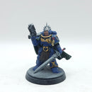 Warhammer 40k: Space Marines Ultramarines Uriel Ventris - Part Painted (AJ004)