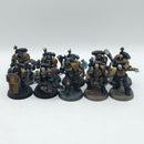 Warhammer 40k: Space Marines Kill Team Deathwatch Veterans Converted - Painted (AD161)
