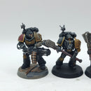 Warhammer 40k: Space Marines Kill Team Deathwatch Veterans Converted - Painted (AD161)