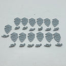 Warhammer Horus Heresy: Space Marines Imperial Fists x13 Phalanx Warder Shields (AI070)