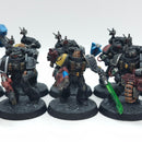 Warhammer 40k: Space Marines Deathwatch Veterans -  Painted (AO034)