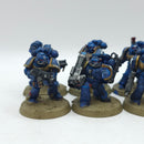 Warhammer 40k: Space Marines Ultramarines Tactical Marines -  Painted (AE181)