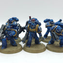 Warhammer 40k: Space Marines Ultramarines Tactical Marines -  Painted (AE181)