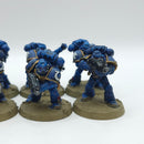 Warhammer 40k: Space Marines Ultramarines Tactical Marines -  Painted (AE181)