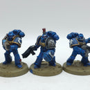 Warhammer 40k: Space Marines Ultramarines Tactical Marines -  Painted (AE181)