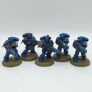 Warhammer 40k: Space Marines Ultramarines Hellblasters -  Painted (AC130)