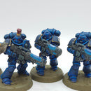 Warhammer 40k: Space Marines Ultramarines Hellblasters -  Painted (AC130)