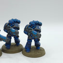 Warhammer 40k: Space Marines Ultramarines Hellblasters -  Painted (AC130)