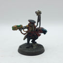 Warhammer 40k: Astra Militarum Cadian Commissar - Painted (AZ081)