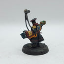 Warhammer 40k: Astra Militarum Cadian Commissar - Painted (AZ081)